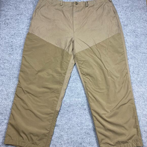 Cabela’s Pants Mens‎ 42/29 Double Knee Duck Hunting outdoor nylon tan canvas - Picture 2 of 11